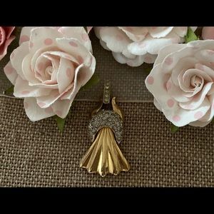 🌺 Gold & rhinestones charm (on sale)